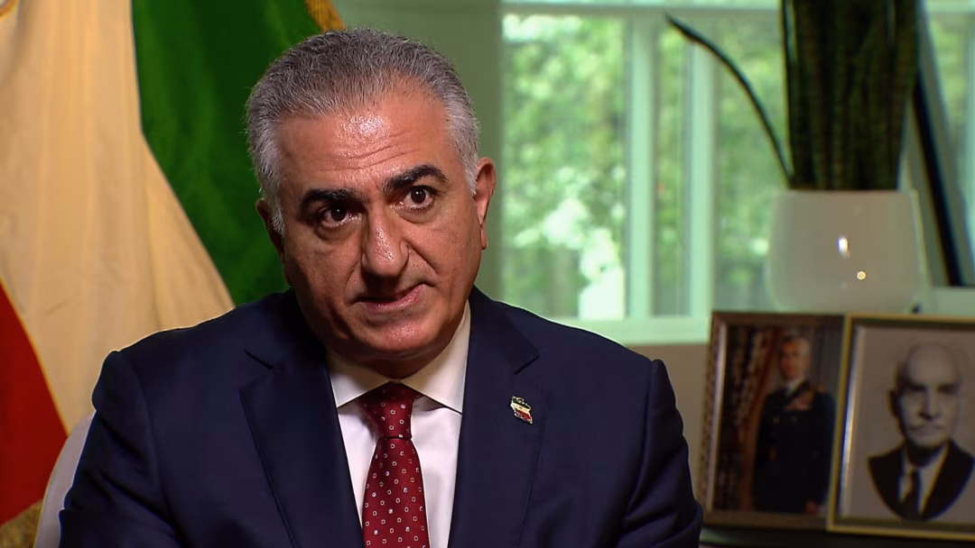 Reza Pahlavi, son of Iran’s last Shah and currently based in the United States. 