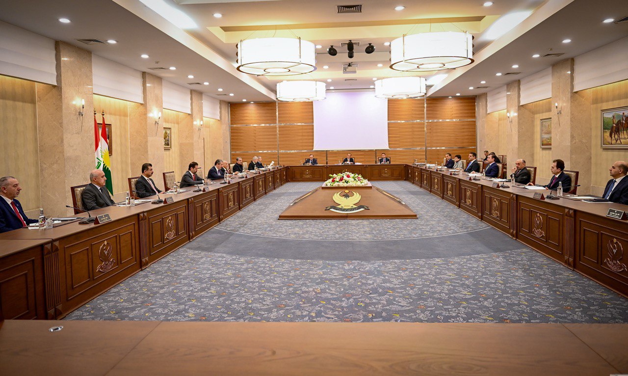 The KRG Council of Ministers convenes on 11 February 2026. Photo: Kurdistan Regional Government
