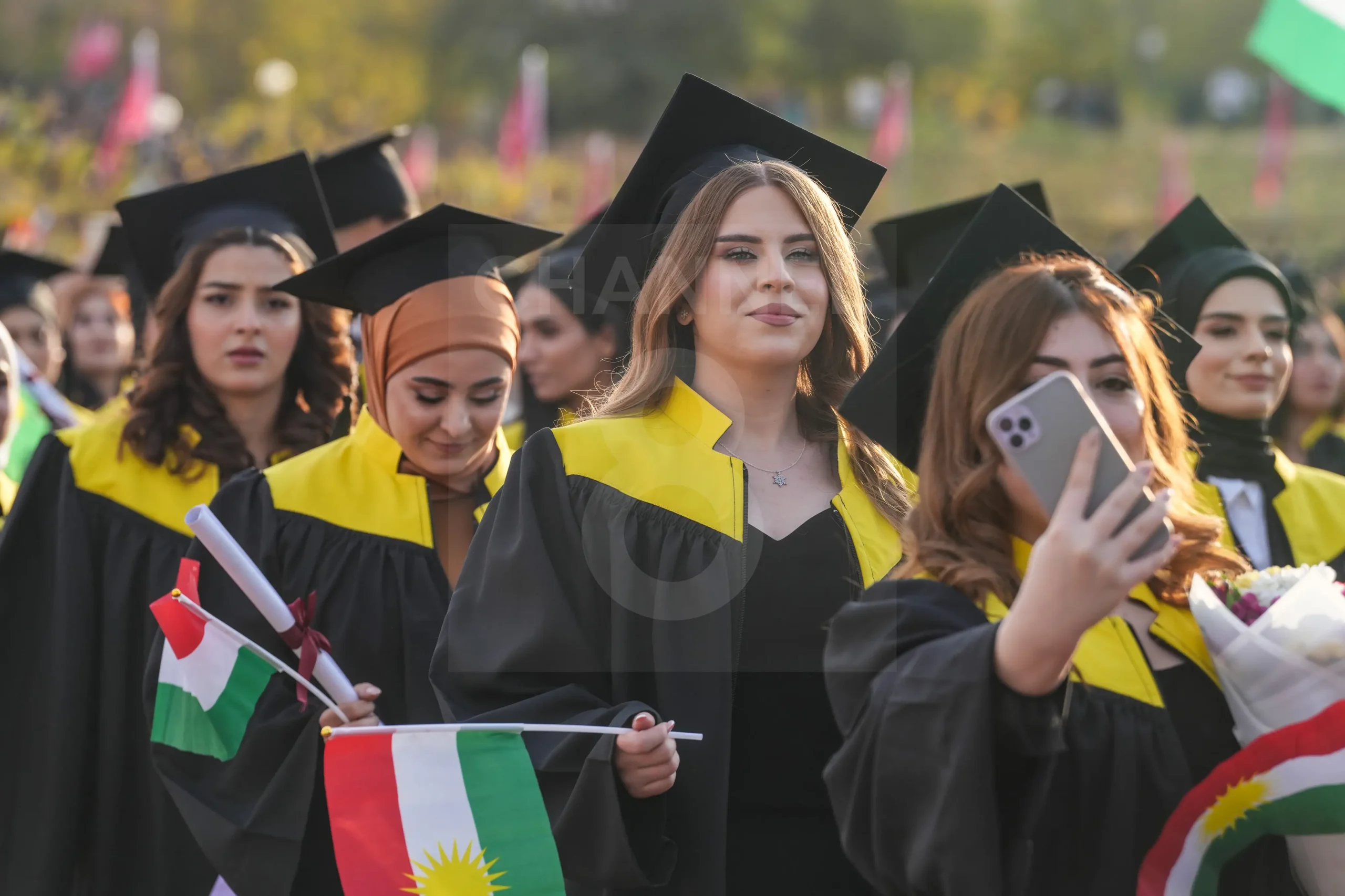 The 39th Graduation Ceremony of the University of Sulaymaniyah will be held on 31 October 2025. Photo: Hama Sur / Channel8





