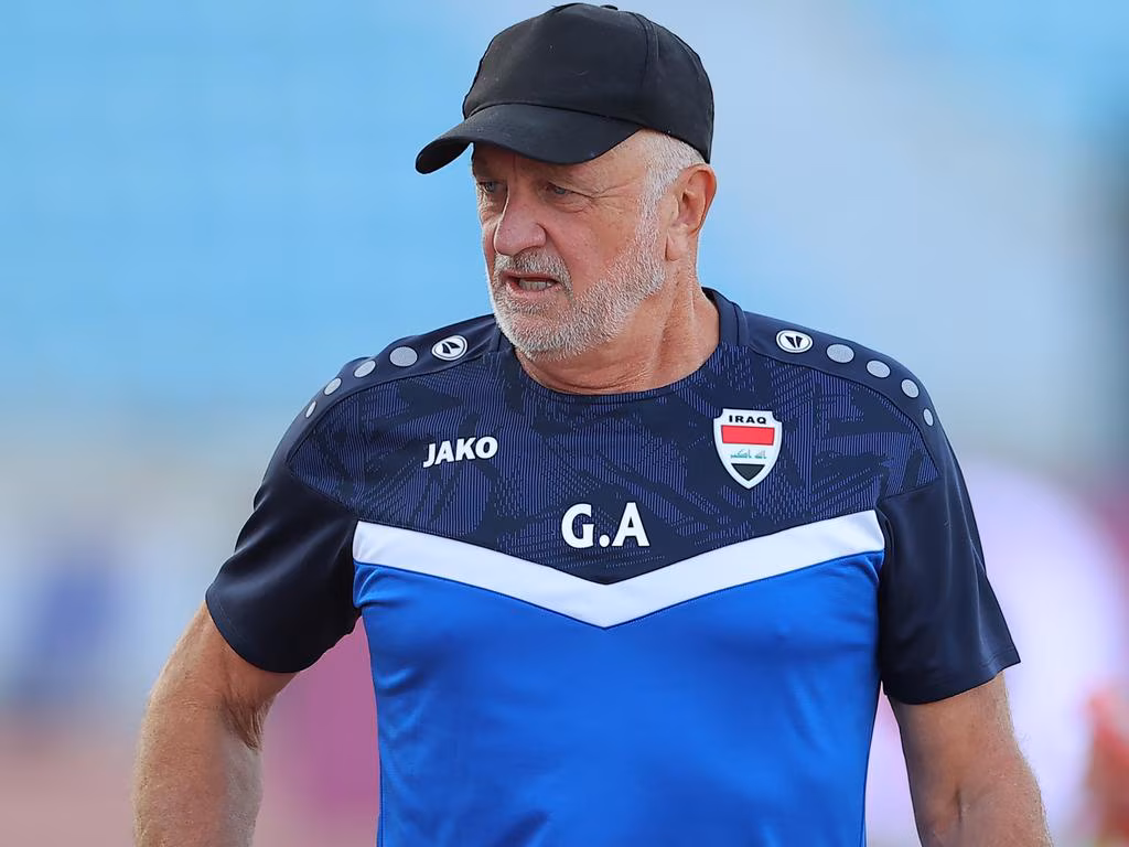 Iraq national football team head coach Graham Arnold