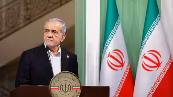 Iranian President Masoud Pezeshkian. Photo: AFP




