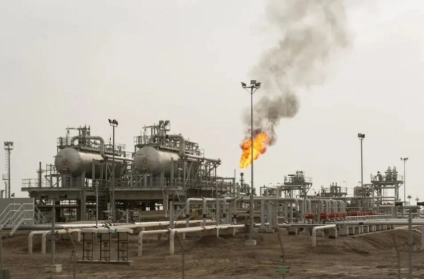 The Majnoon oil field in southern Iraq. Photo: AFP

