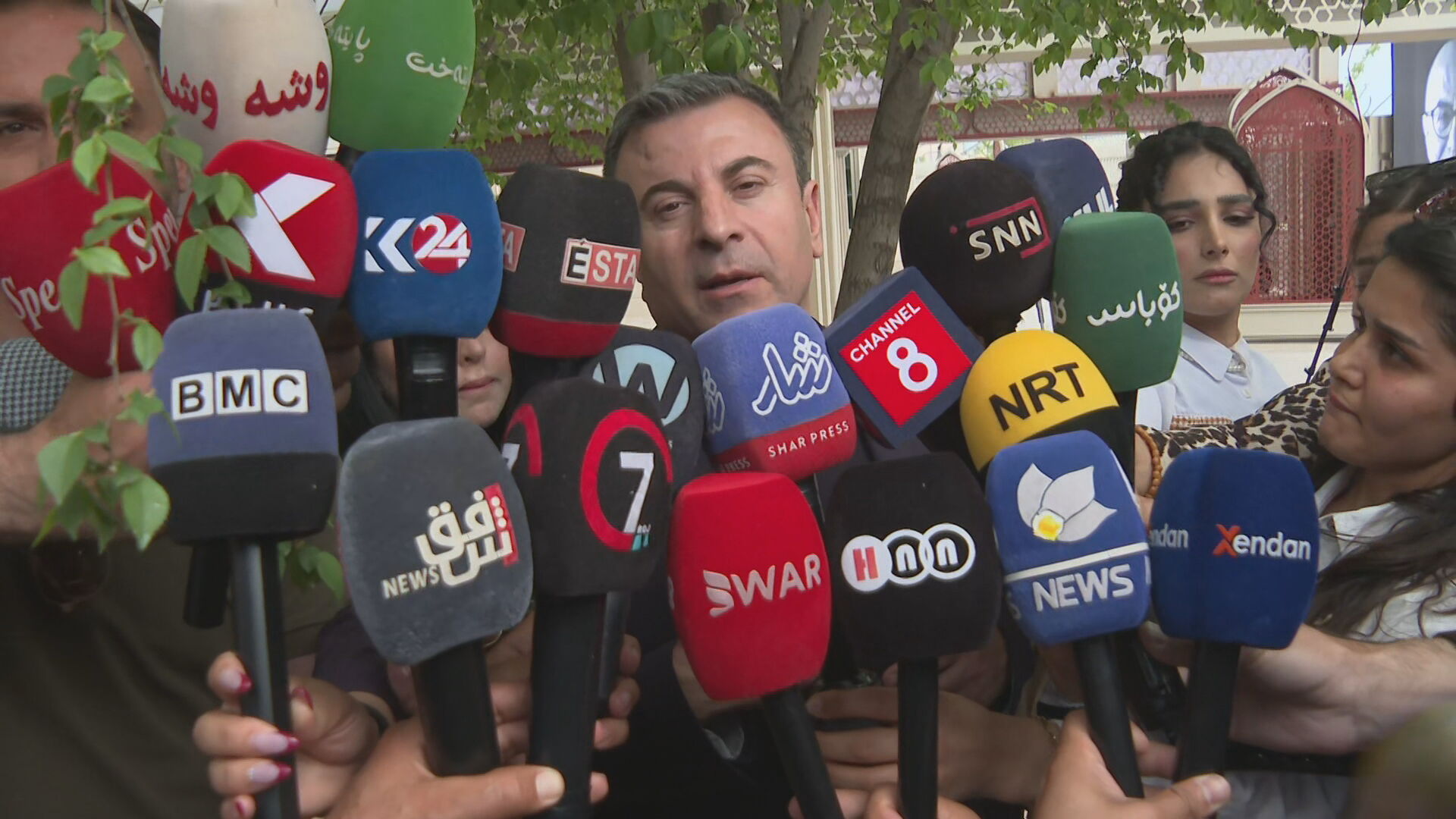 Dr. Sabah Hawrami, Director General of Health in Sulaymaniyah, Press Conference, April 27, 2026.