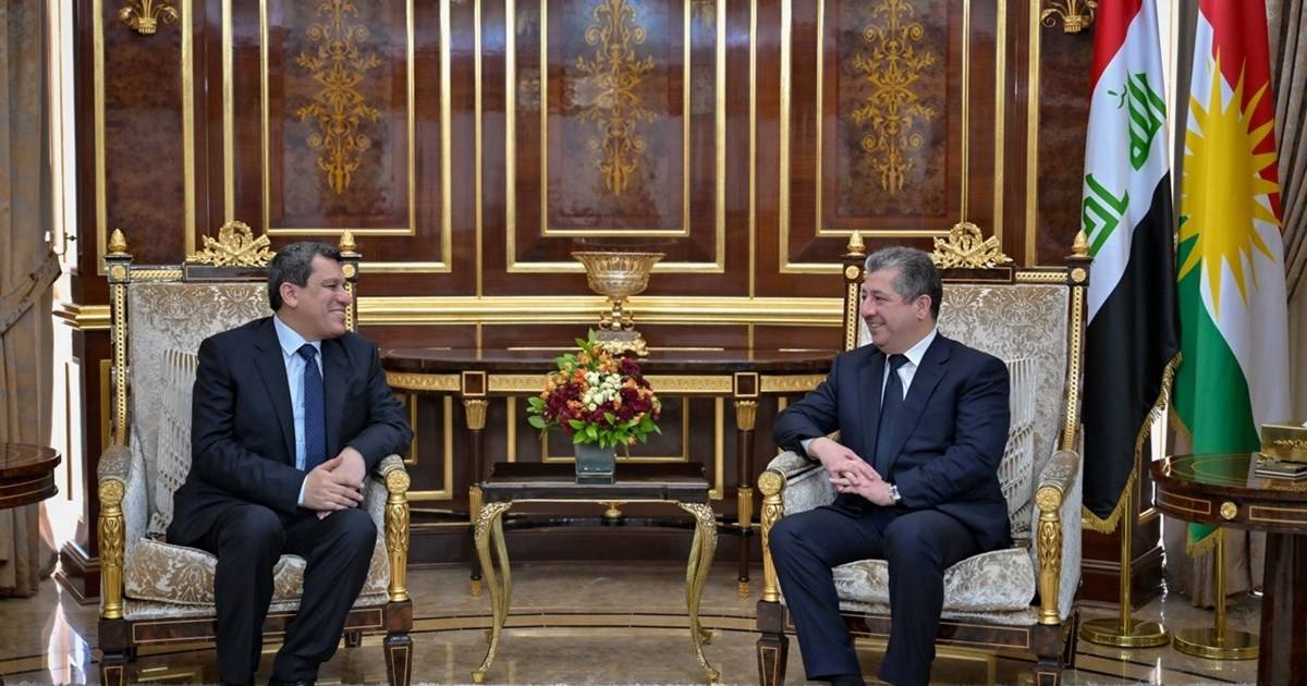Kurdistan Region Prime Minister Masrour Barzani held talks with Mazloum Abdi, the General Commander of the Syrian Democratic Forces (SDF), in Erbil on 26 May 2026. Photo: KRG
