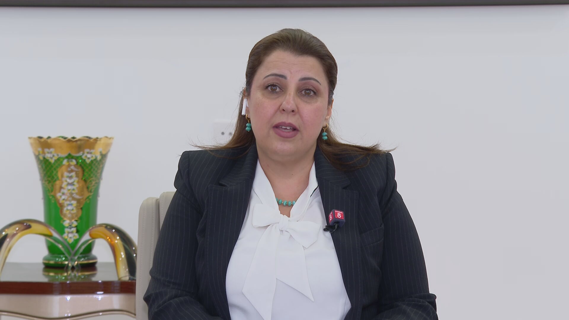 Begard Talabani, the Minister of Agriculture and Water Resources of the Kurdistan Region