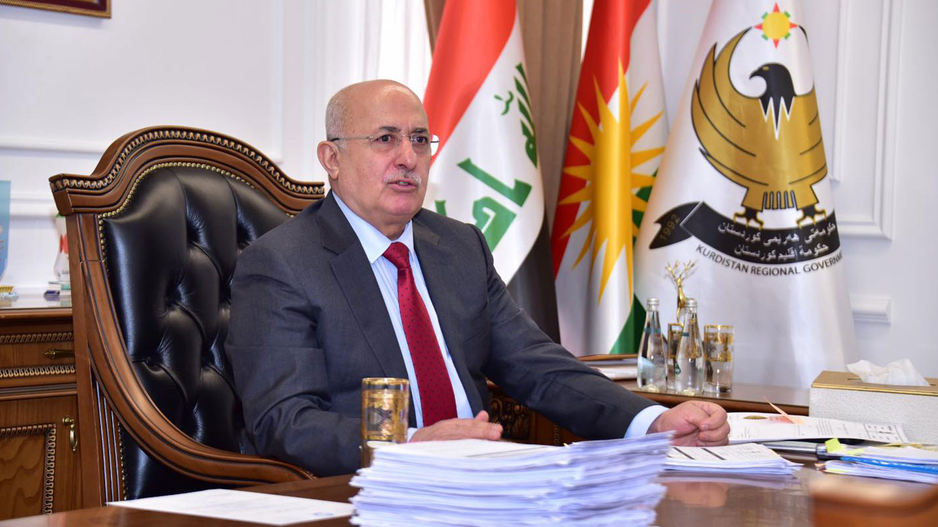 Awat Sheikh Janab, the Minister of Finance and Economy for the Kurdistan Region. Photo: Minister of Finance and Economy 

