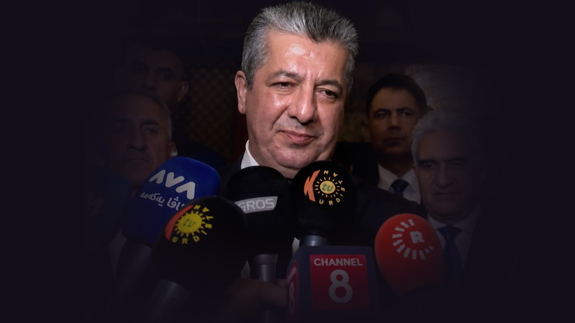 Masrour Barzani, the Prime Minister of the Kurdistan Region