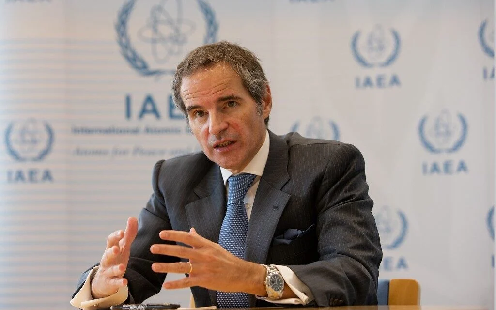 International Atomic Energy Agency (IAEA) Director General Rafael Grossi. Photo: Alex Halada / AFP 


