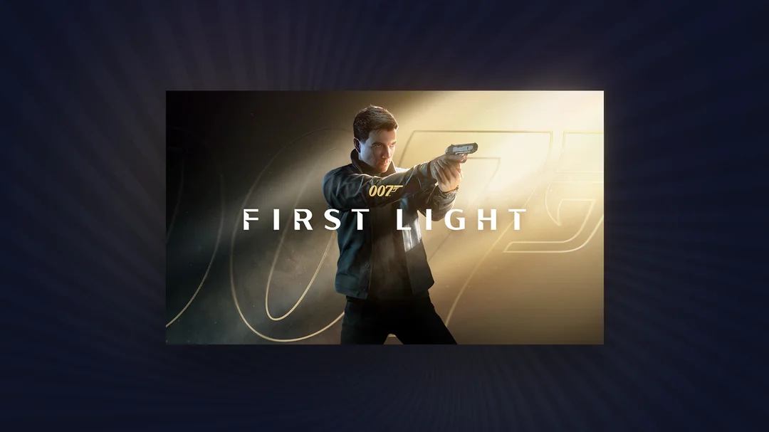 Key art from 007 First Light, developed by Copenhagen-based studio IO Interactive. The game launched globally last week across PC and major consoles to near-universal critical acclaim and historic first-week revenue. Credit: IO Interactive