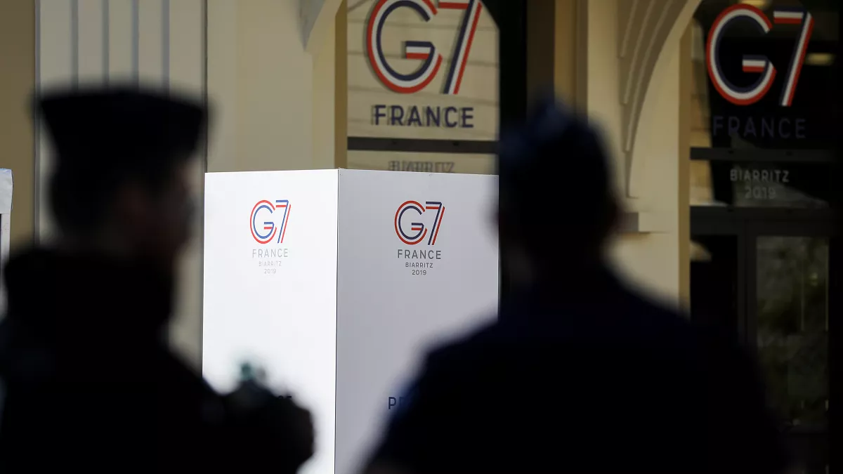 Preparations for the G7 summit in France