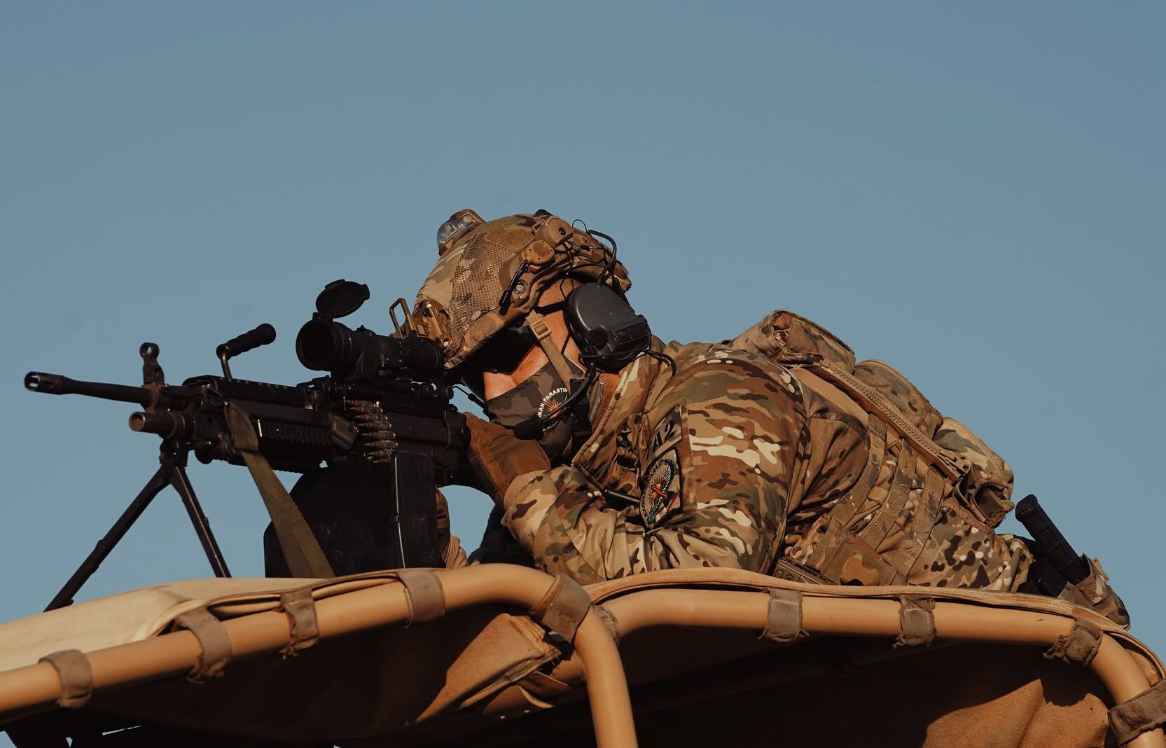 A member of Sulaymaniyah’s General Directorate of Counter-Terrorism (CTG). Photo: CTG


