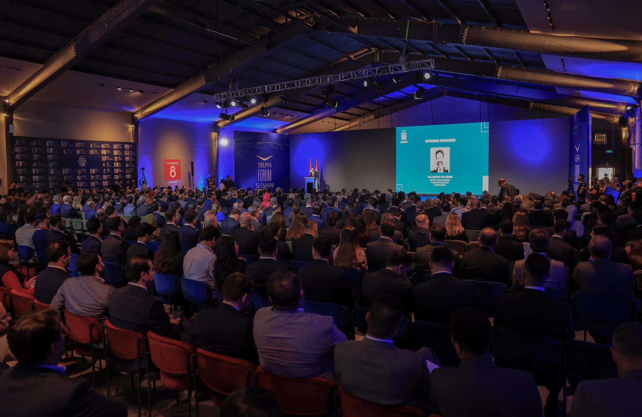 Delphi Forum Slemani, 2025. Photo: KRG Deputy PM Media