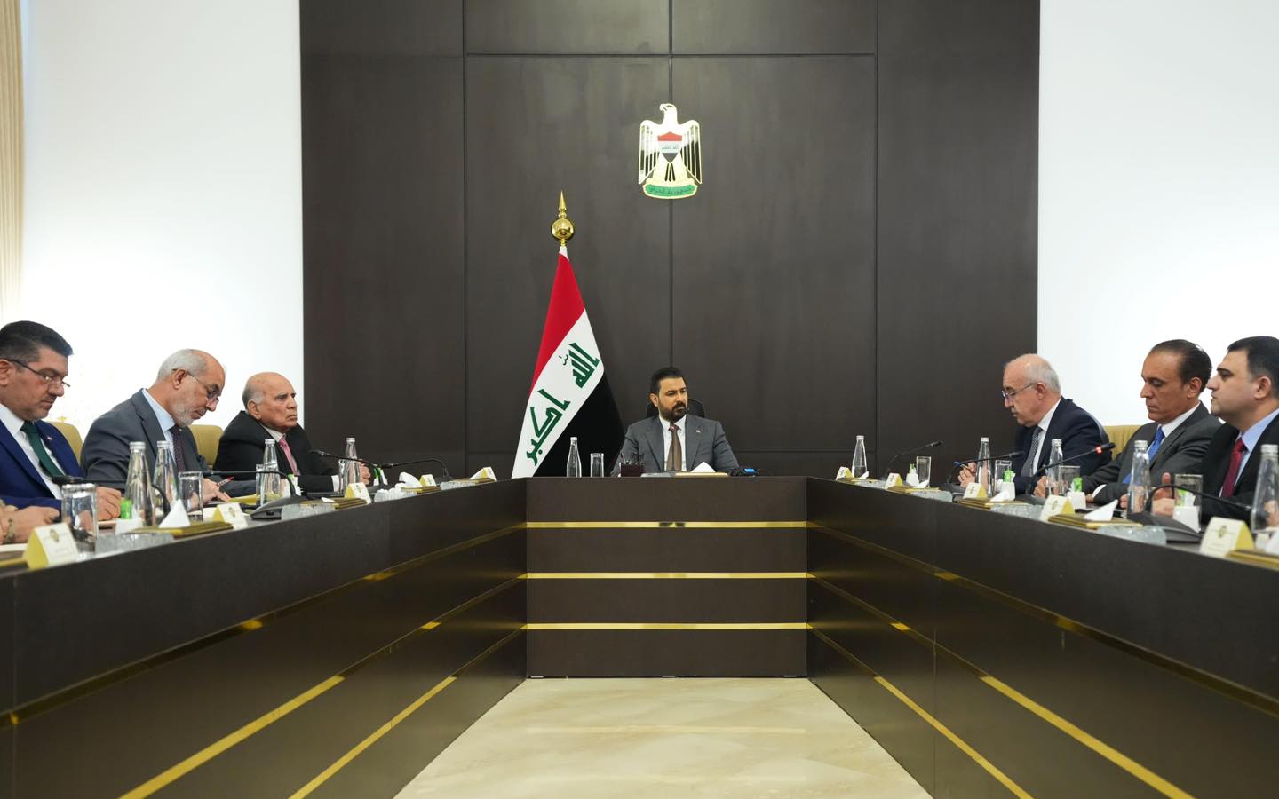 Iraqi Prime Minister Ali Faleh al-Zaidi met with a delegation from the KRG, alongside representatives of several international oil companies operating in the Kurdistan Region