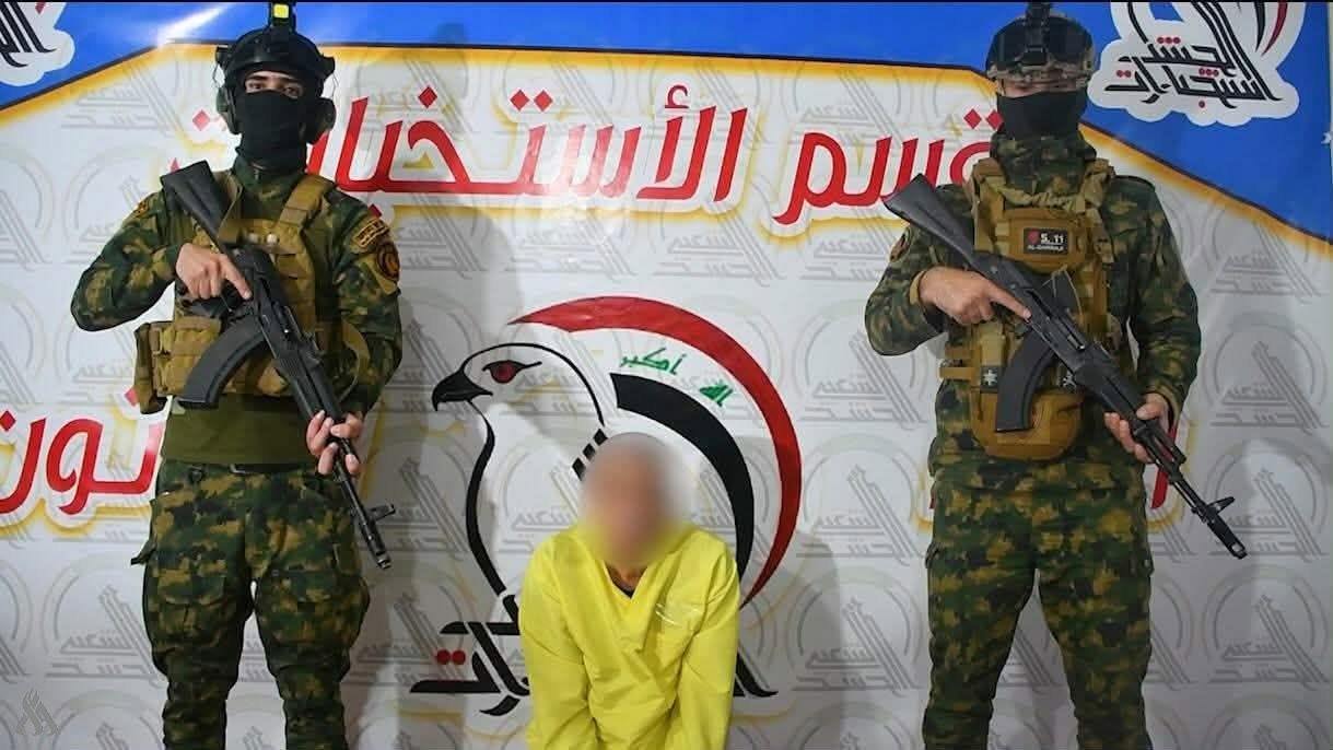 PMF Arrests Senior Baath Regime Figure in Nineveh. Photo: INA
