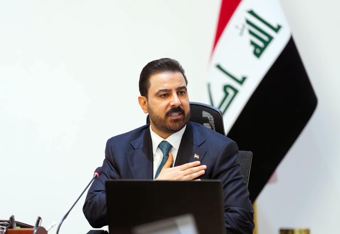 Iraqi Prime Minister Ali Faleh al-Zaidi chairs a cabinet meeting on June 28, 2026. Photo: Iraqi PM Media Office 

