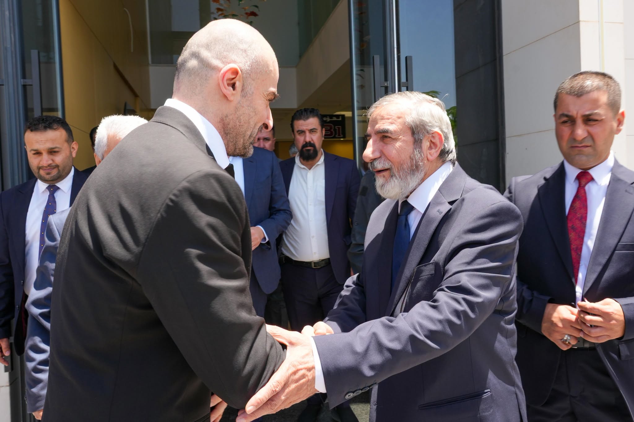 Bafal Jalal Talabani, President of the Patriotic Union of Kurdistan (PUK), visited Kurdistan Islamic Union (KIU) Secretary-General Salahuddin Bahauddin in Sulaymaniyah on June 23, 2026