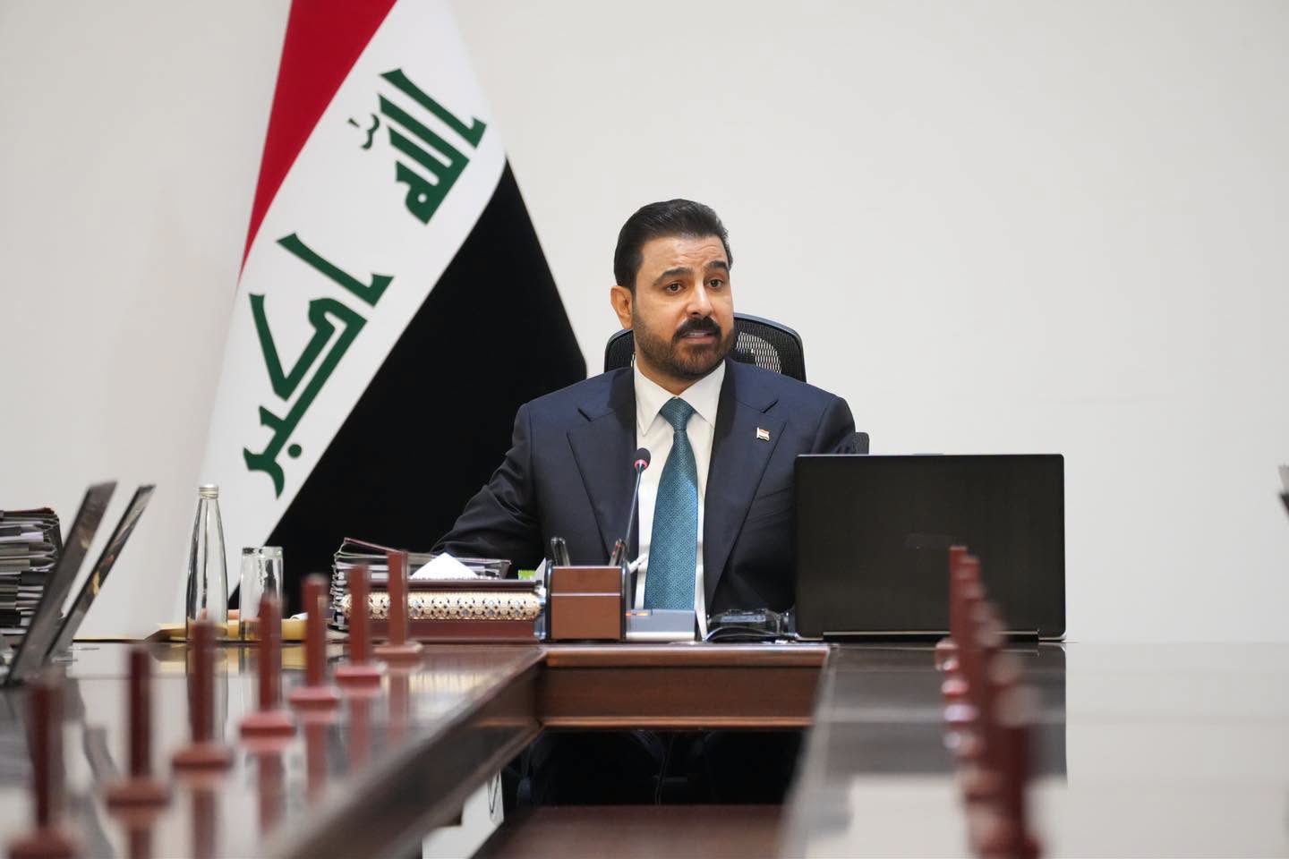 Iraqi Prime Minister Ali Faleh al-Zaidi chairs a cabinet meeting on June 28, 2026. Photo: Iraqi PM Media Office 

