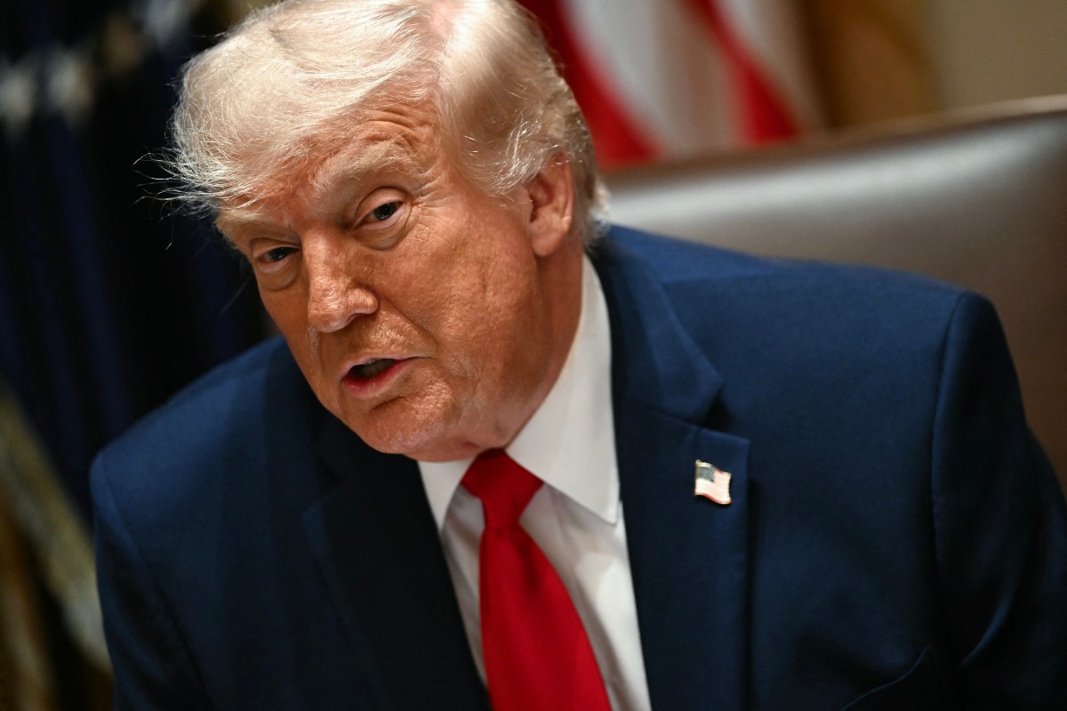 U.S. President Donald Trump speaks during a cabinet meeting in the Cabinet Room of the White House in Washington, DC, on May 27, 2026.  Photo: Kent Nishimura / AFP


