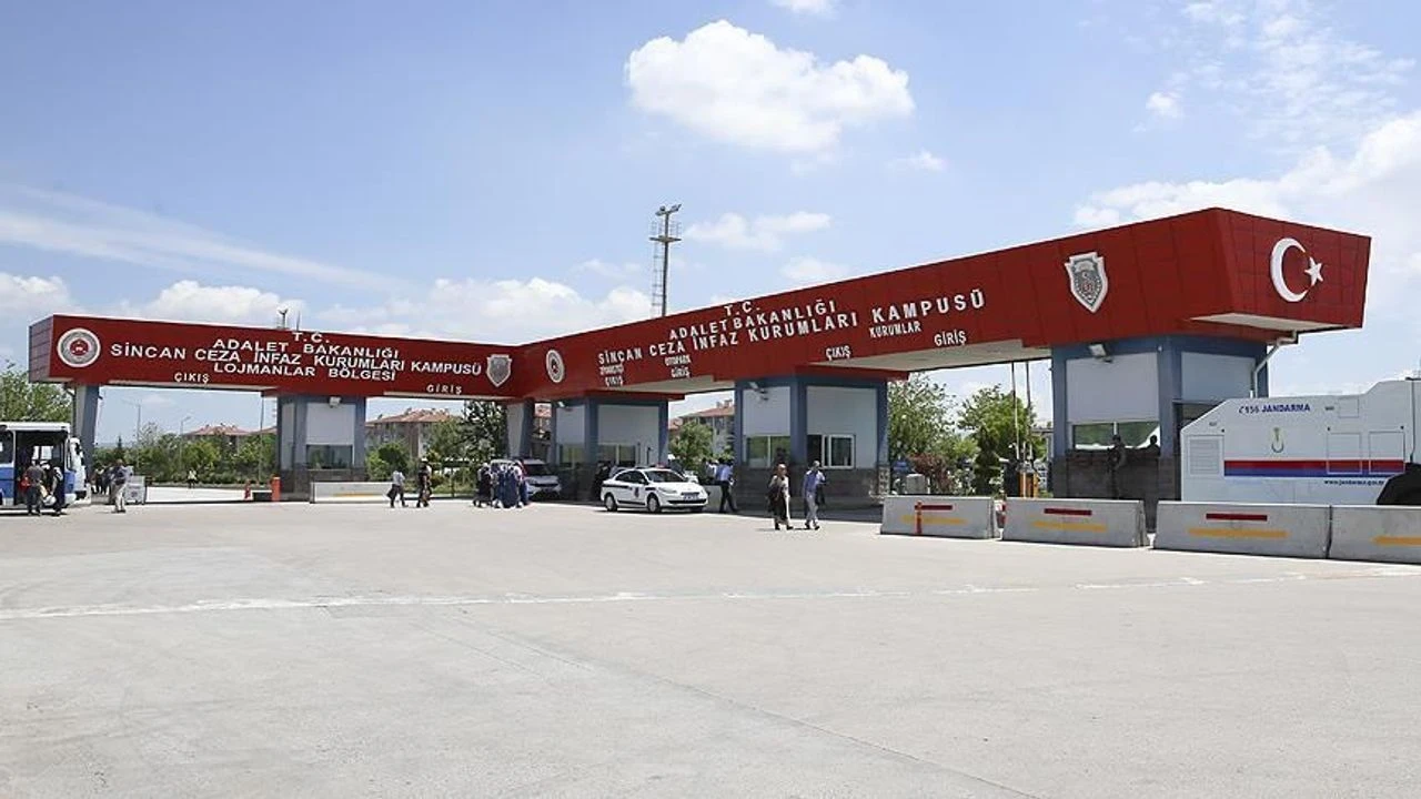 Photo of Sincan Prison main gate in Ankara