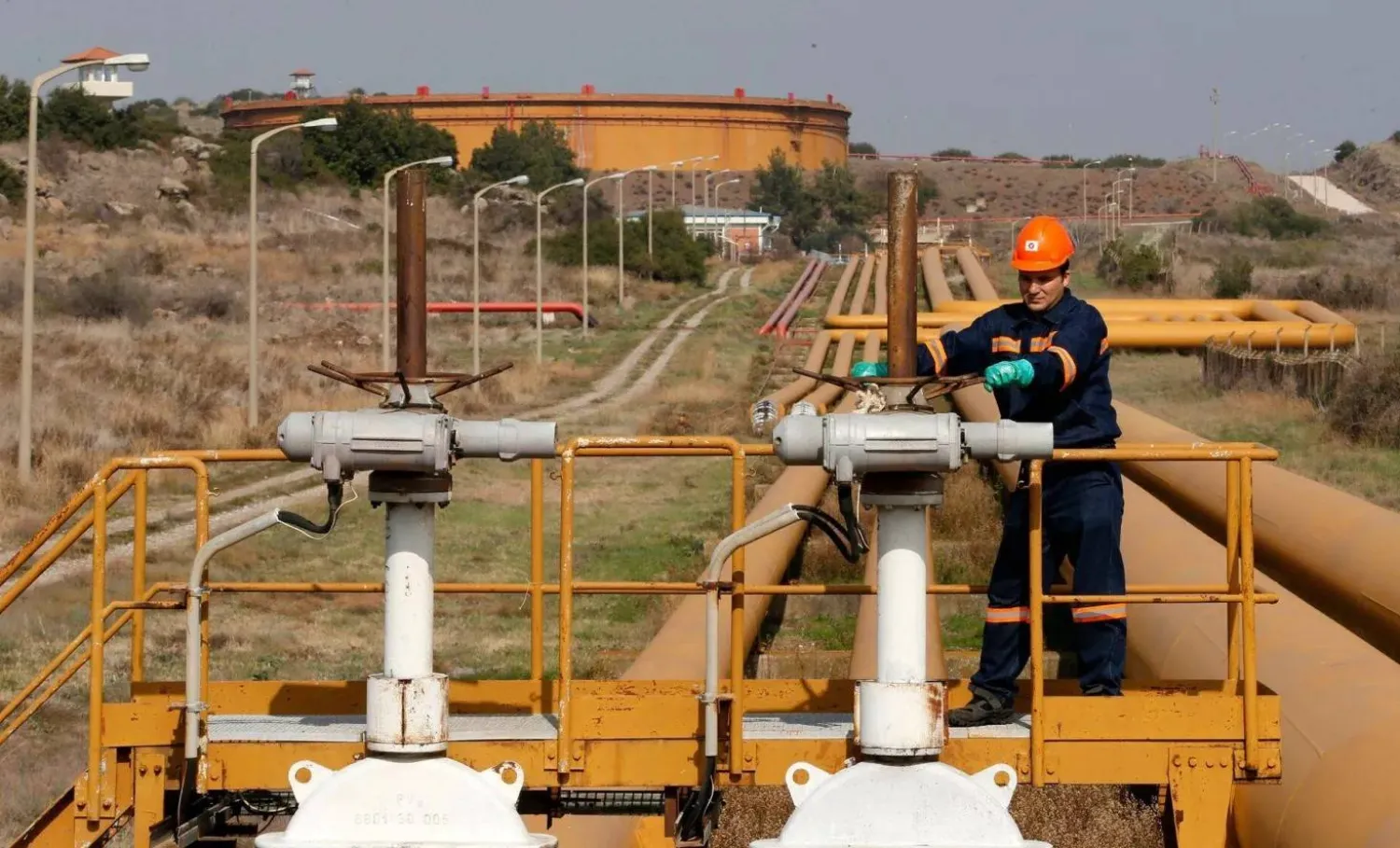 The Ceyhan port facility in Turkey. Photo: AP