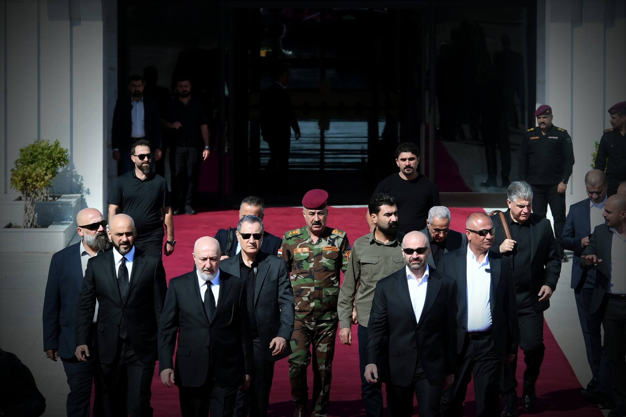 Bafel Jalal Talabani, President of the Patriotic Union of Kurdistan (PUK), and Iraqi President Nizar Amedi arrived in Tehran on July 2, 2026


