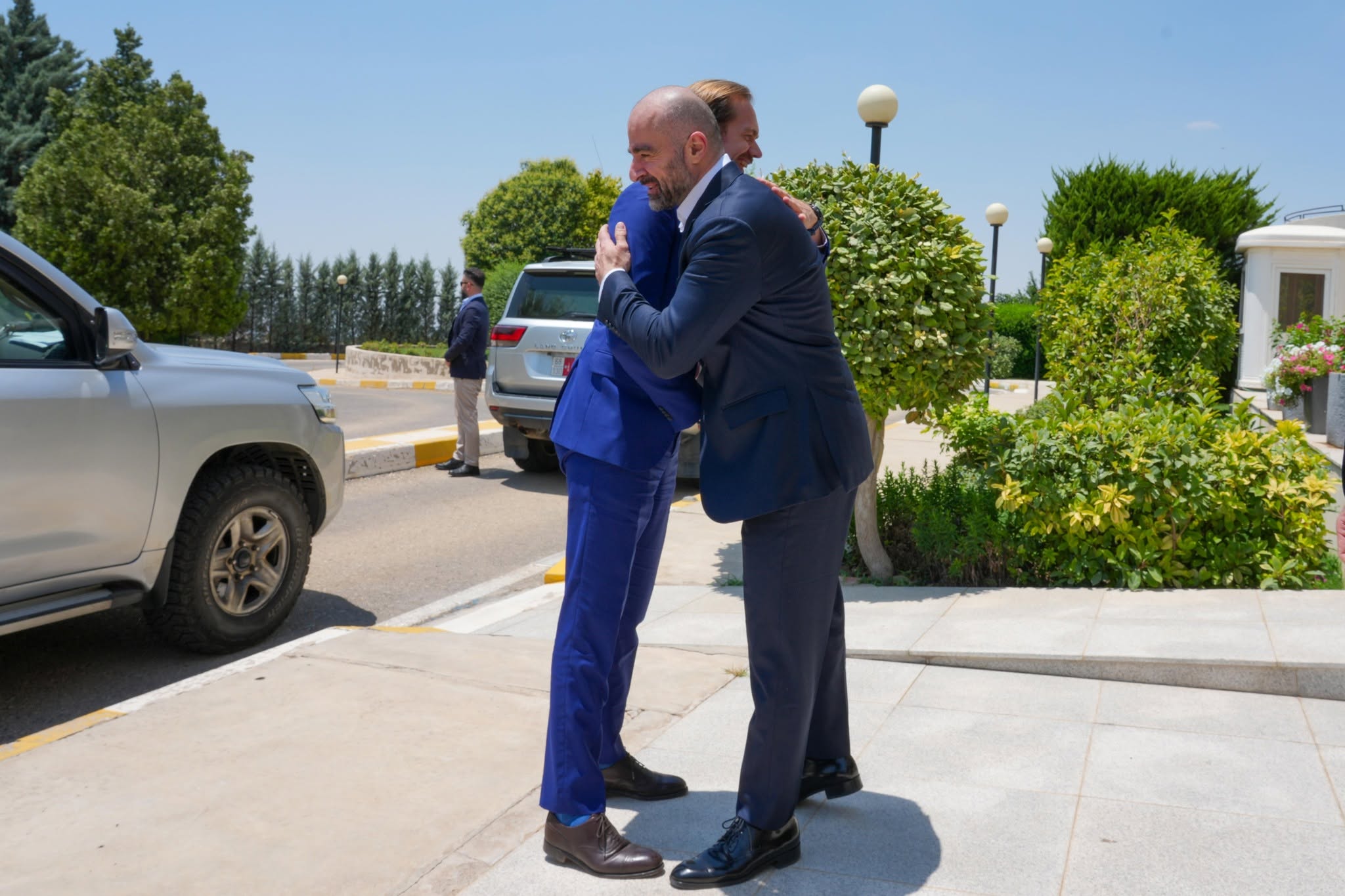 Bafel Jalal Talabani, President of the Patriotic Union of Kurdistan (PUK), met with Andrew Beasley, the British Consul General to the Kurdistan Region, in Sulaymaniyah on July 6, 2026