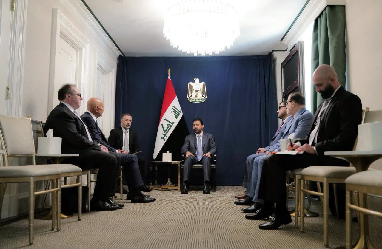 Iraqi Prime Minister Ali Faleh al-Zaidi held strategic talks in Washington, D.C., with U.S. Special Envoy Tom Barrack on July 13, 2026. Photo: Iraqi PM Media Office

