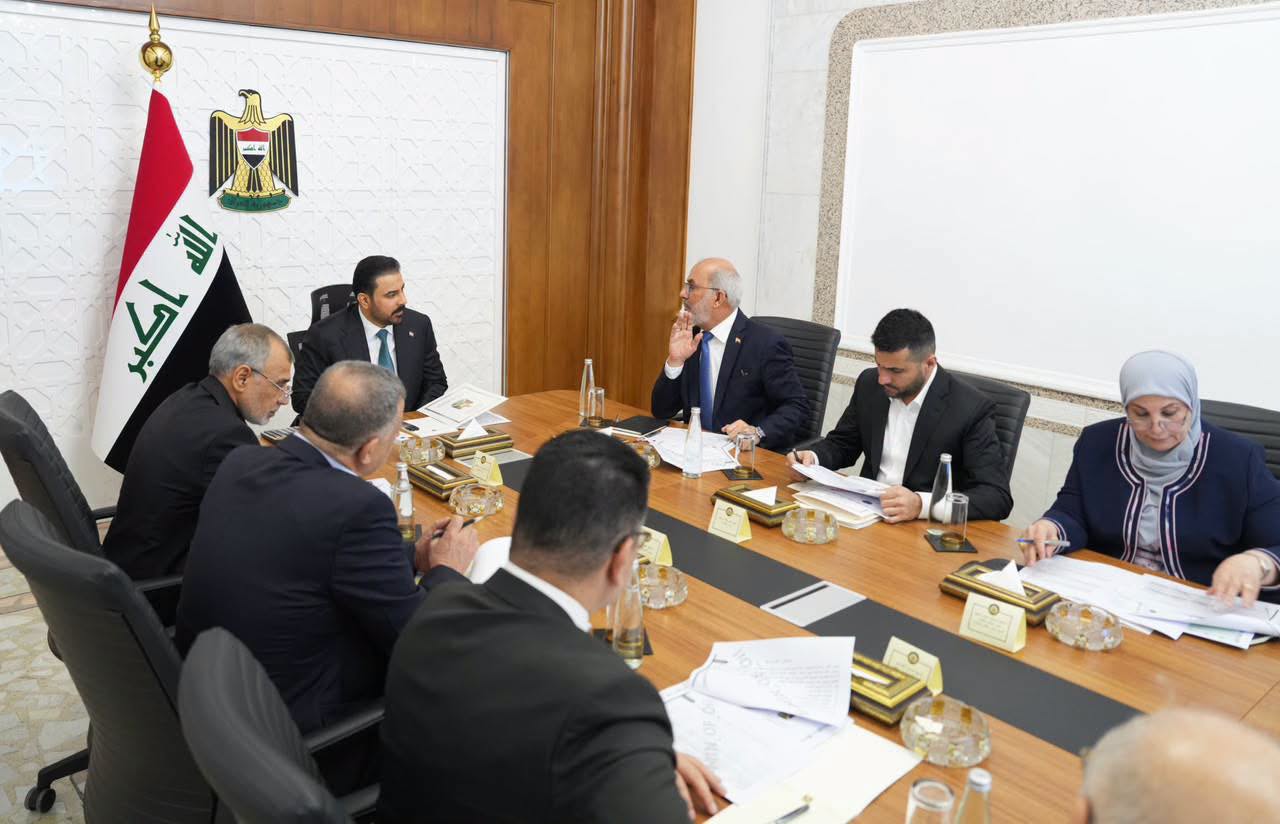 Iraqi Prime Minister Ali Faleh al-Zaidi chaired a regular session of the Ministerial Council for Energy for 2026 on July 26, 2026. Photo: Iraqi PM Media Office