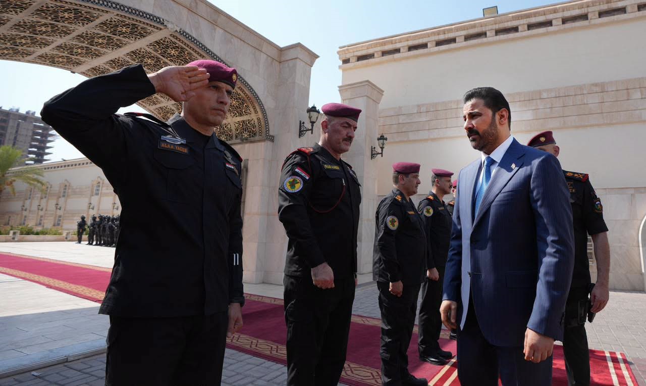 Iraqi PM and Commander-in-Chief of the Armed Forces Ali Faleh al-Zaidi during a field visit to the Counter Terrorism Service headquarters on July 30, 2026. Photo: Iraqi PM Media Office 

