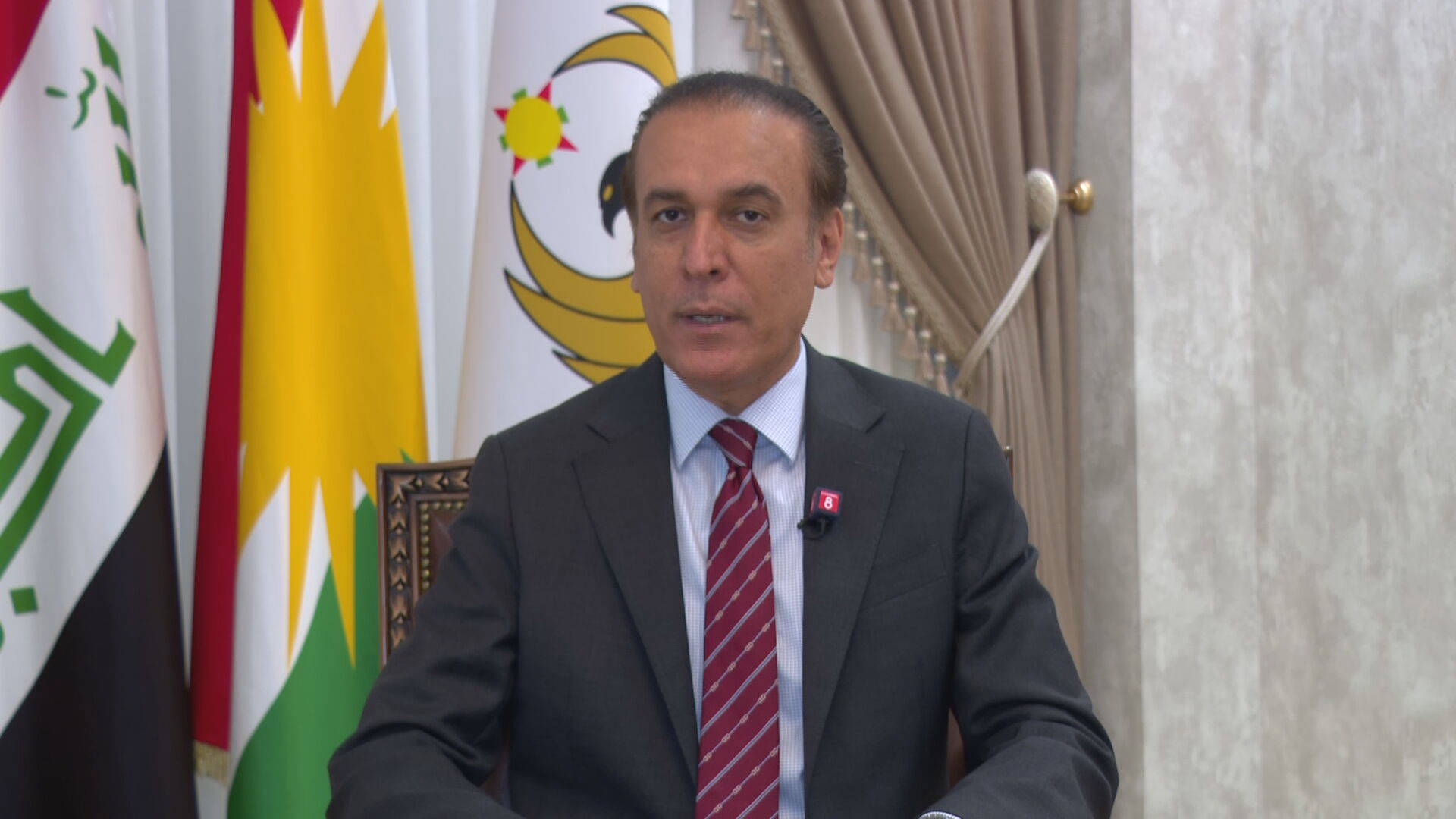 Amanj Raheem, Secretary of the Kurdistan Regional Government's caretaker Council of Ministers. 