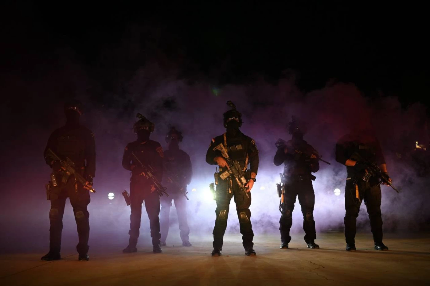The Iraqi Counter-Terrorism Service members. Photo: ICTS

