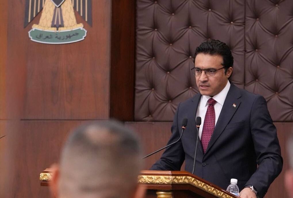 Iraqi Government spokesperson Haider al-Aboudi 

