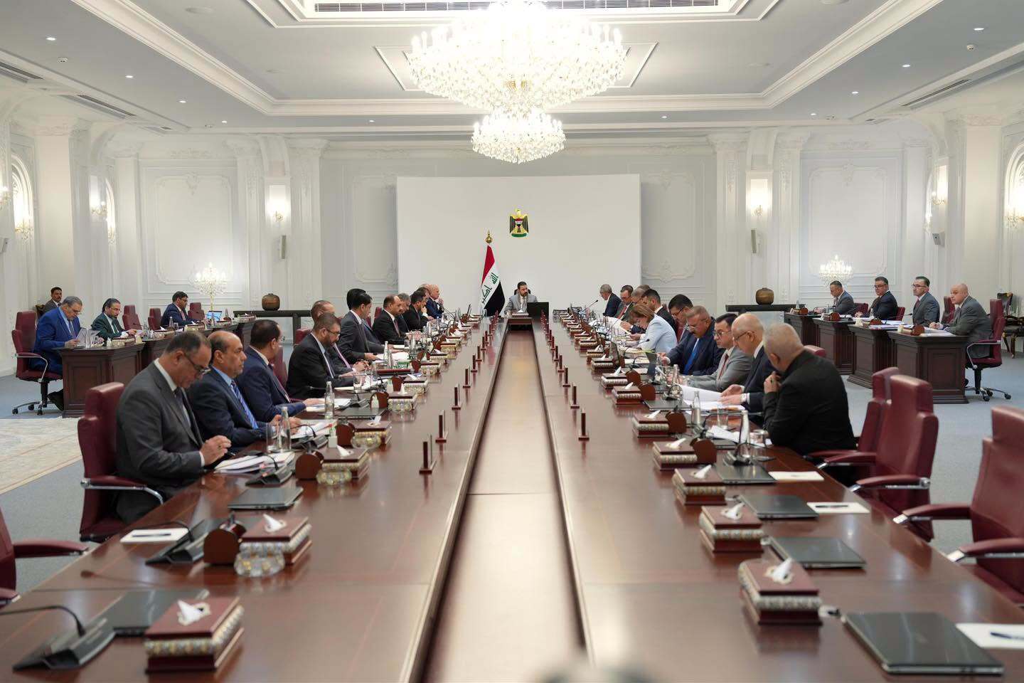 Iraqi Prime Minister Ali Faleh Al-Zaidi chaired the 15th regular session of the Council of Representatives