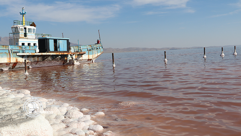 Salinity levels have reached 330 grams per liter, while historical data shows the lake has lost 80 percent of its water since 2022.