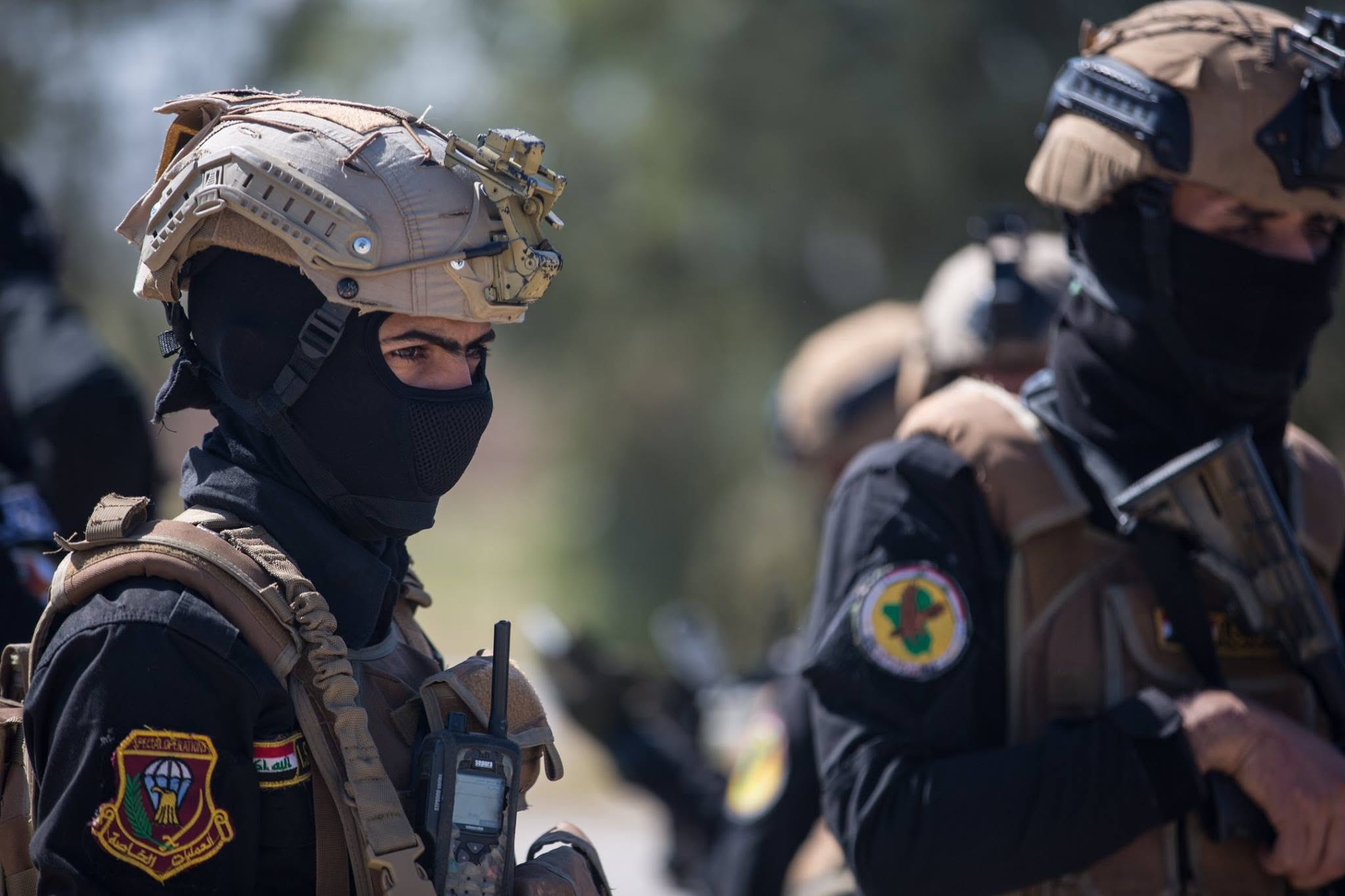 Members of Iraqi Counter Terrorism Service (CTS) 

