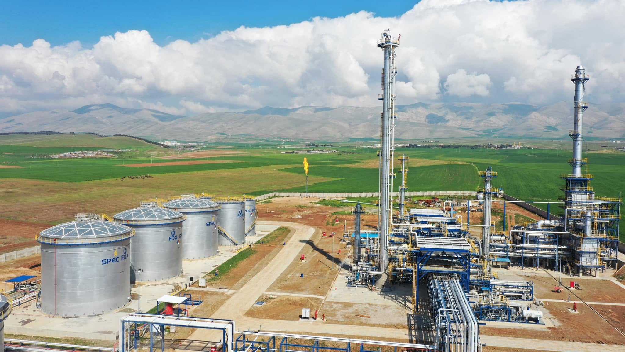 Fox Reforming is 6,500BPD Naphtha to Gasoline Production Facility in Sulaymaniyah, Iraq.
