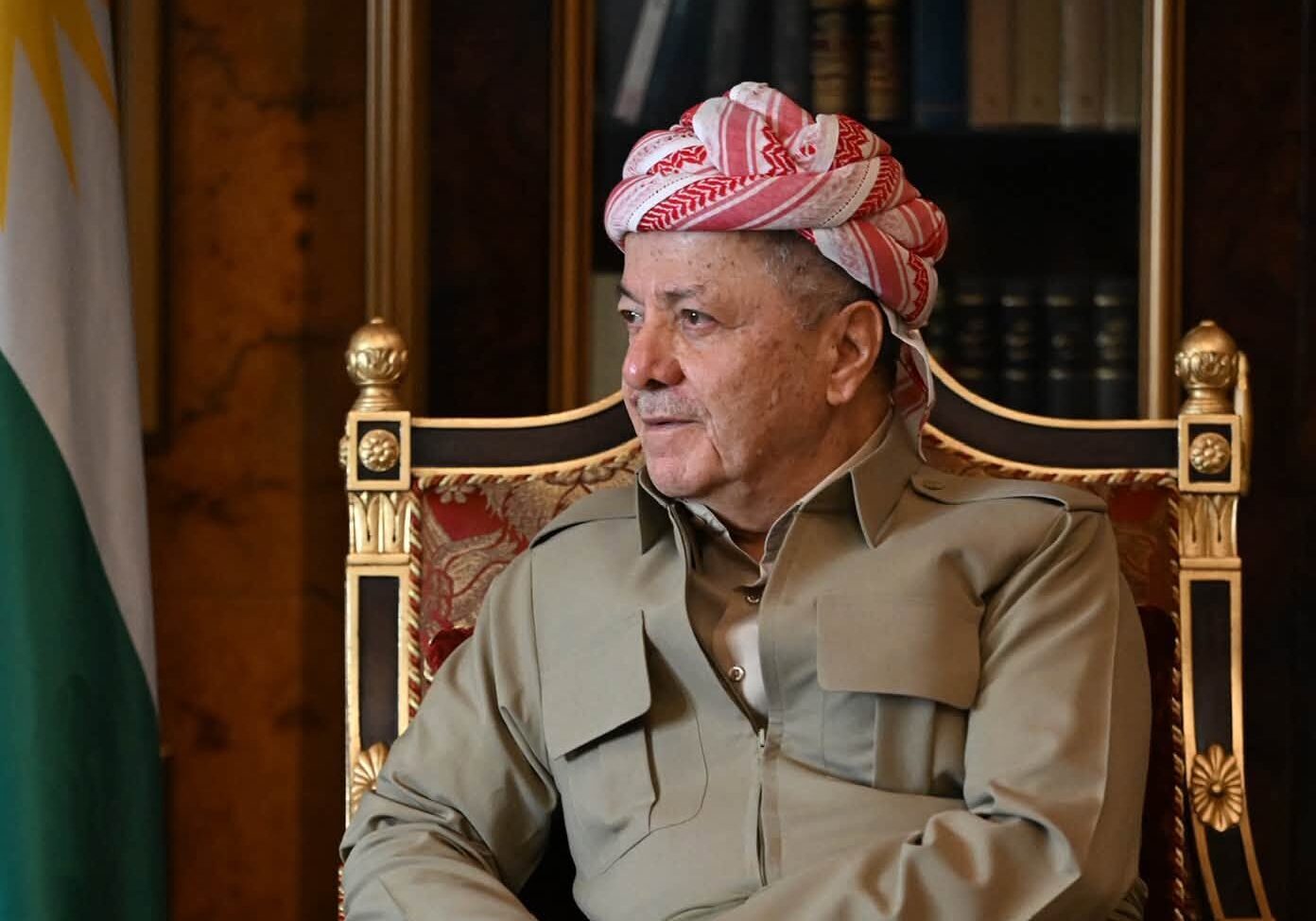 Kurdistan Democratic Party (KDP) President Masoud Barzani. Photo: Barzani Headquarters









