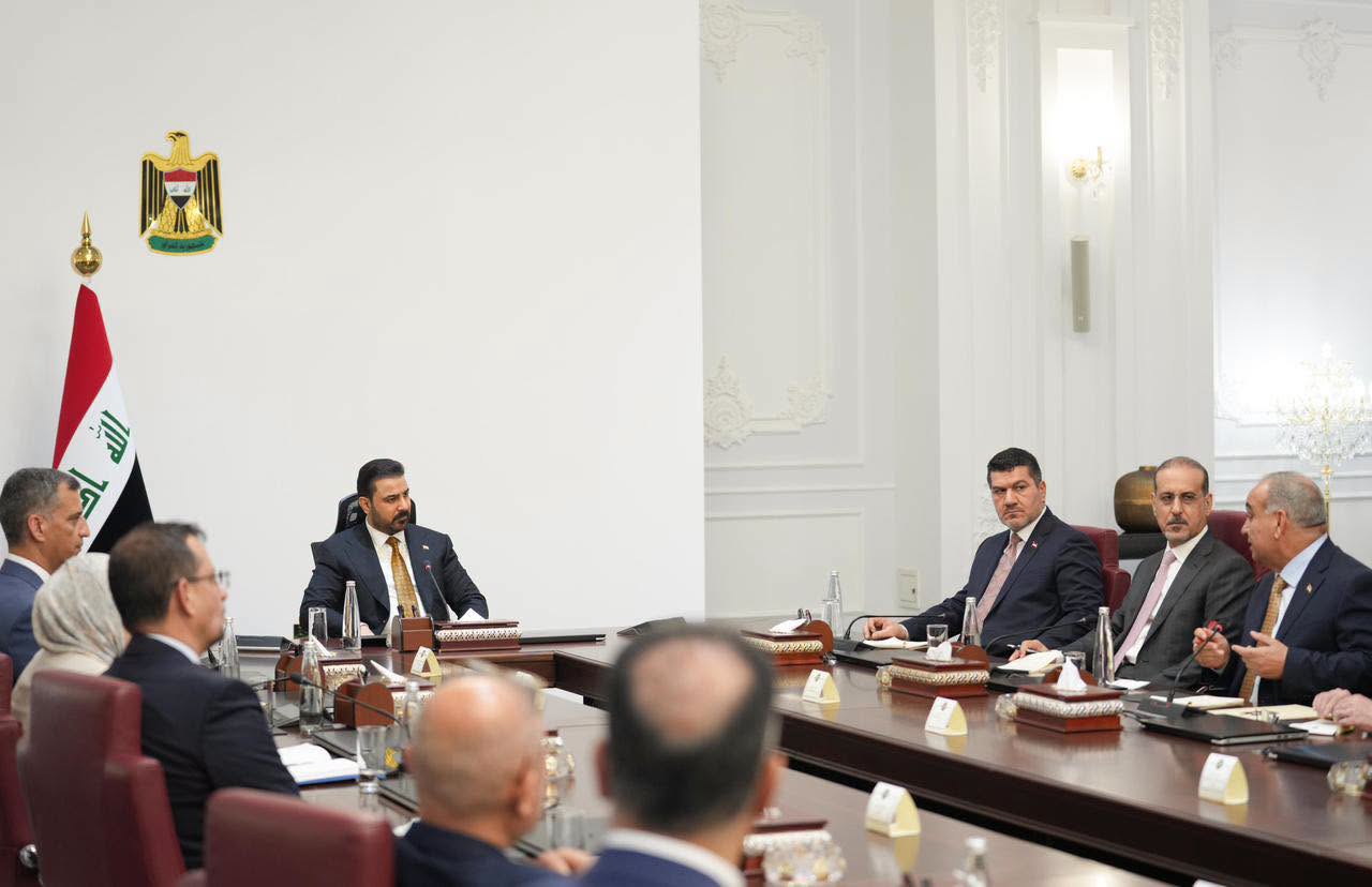 Iraqi Prime Minister al-Zaidi meets with the heads of all provincial investment commissions and other officials on September 3, 2026. Photo: Iraqi PM Media Office 

