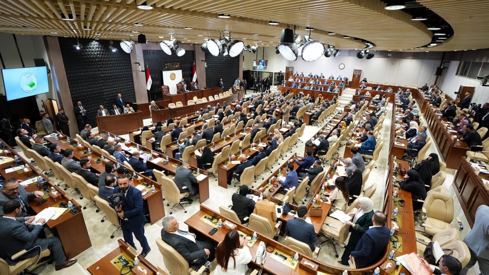 A session of the Iraqi Council of Representatives. Photo: Iraqi Parliament 

