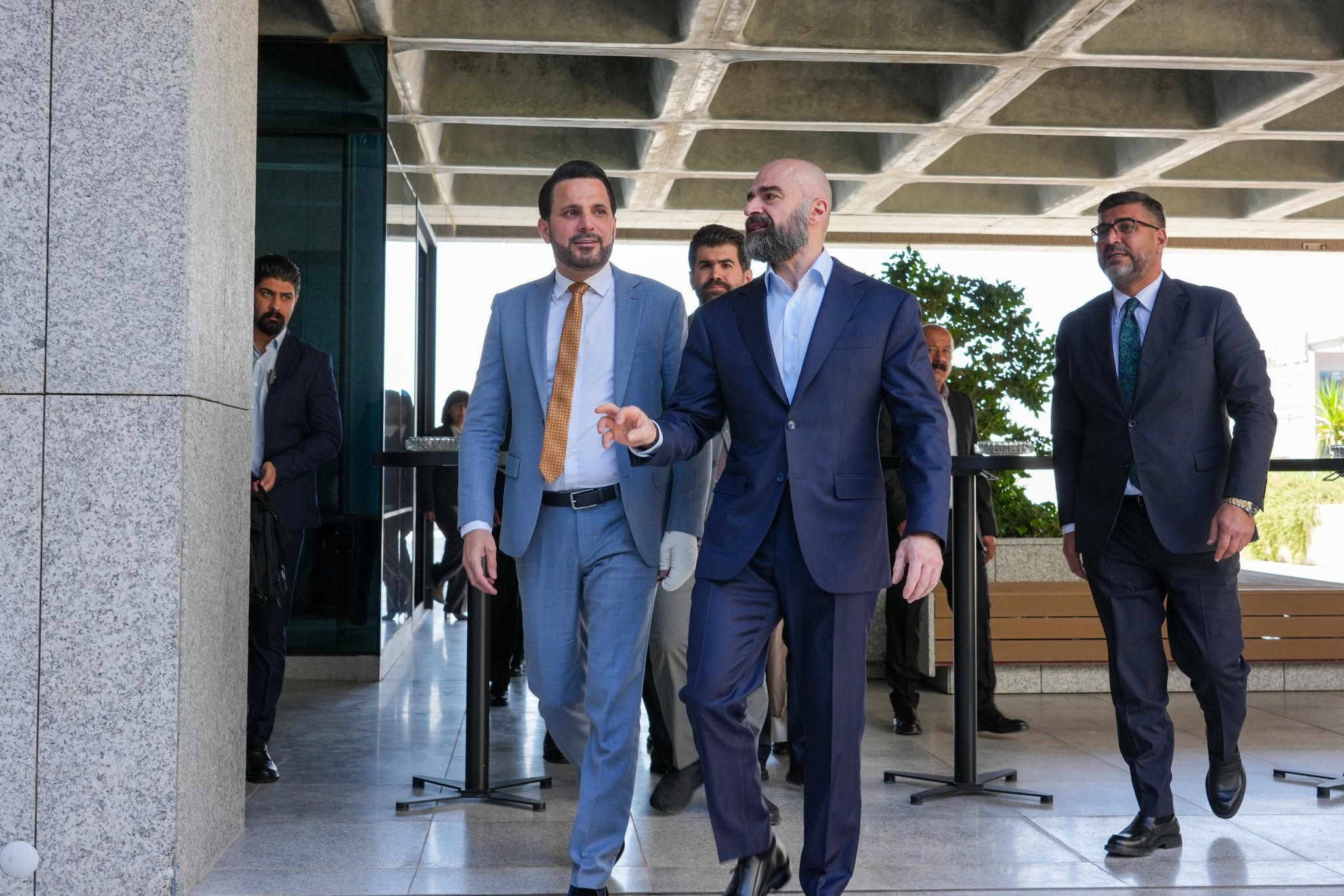 PUK President Bafel Jalal Talabani and New Generation leader Shaswar Abdulwahid are currently chairing a joint high-level session between their respective bureaus and councils on September 9, 2026
. 

