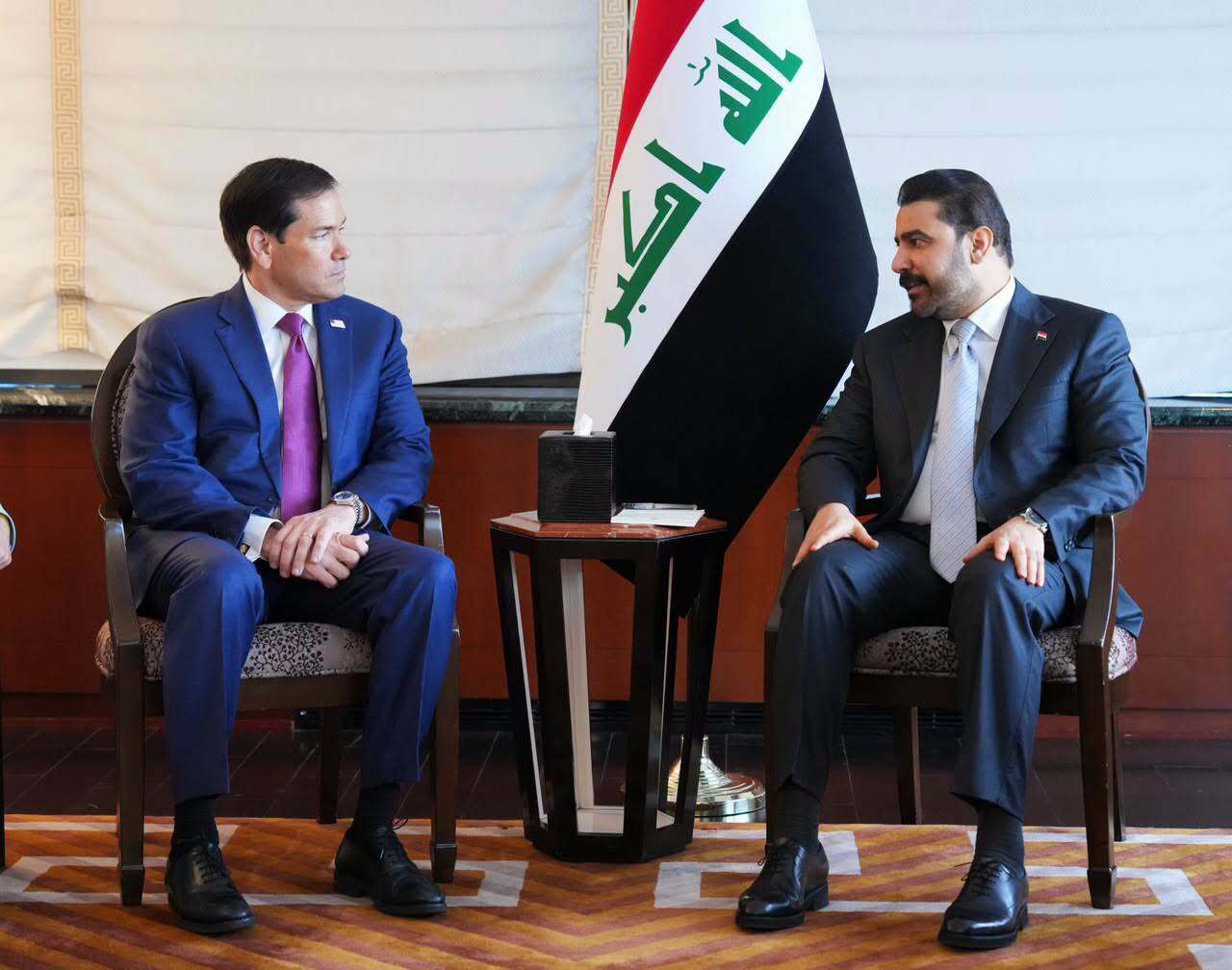 Iraqi Prime Minister Ali Faleh al-Zaidi held talks with US Secretary of State Marco Rubio in New York