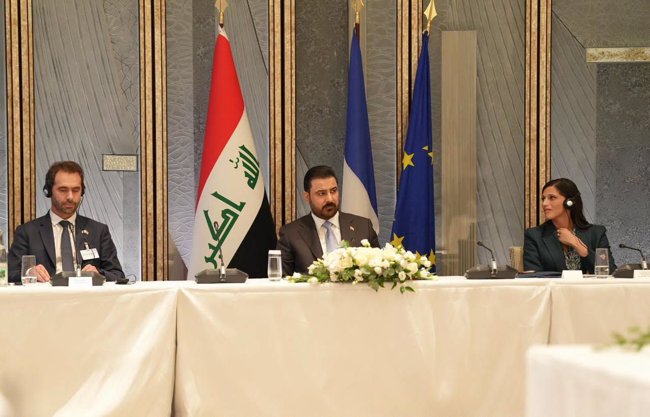Iraqi Prime Minister Ali Faleh al-Zaidi met with heads of major French corporations in Paris on September 15, 2026. Photo: Iraqi PM Media Office 






