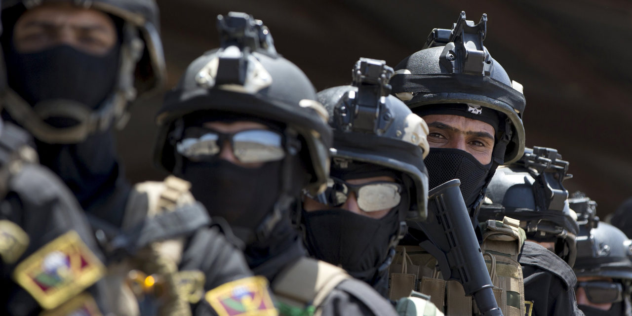 Members of Falcons Intelligence Cell, an elite counter-terrorism 

