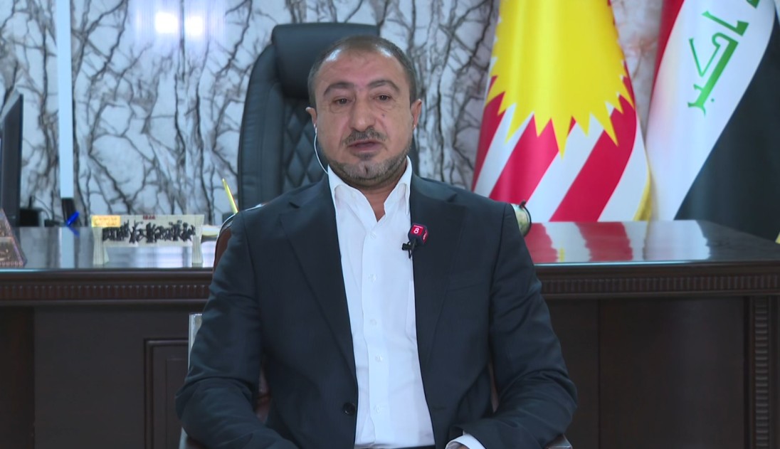 Saeed Batosh, a leadership member of the Yazidi Cause Alliance, spoke to Channel 8 during an interview
