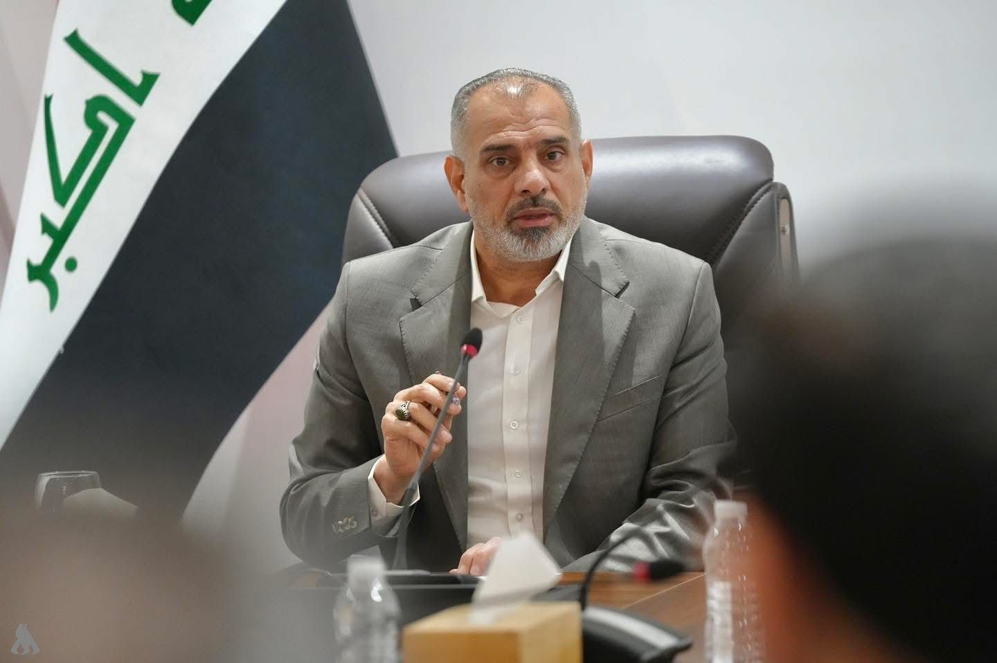 Iraq’s First Deputy Speaker Adnan Faihan al-Dulaimi 