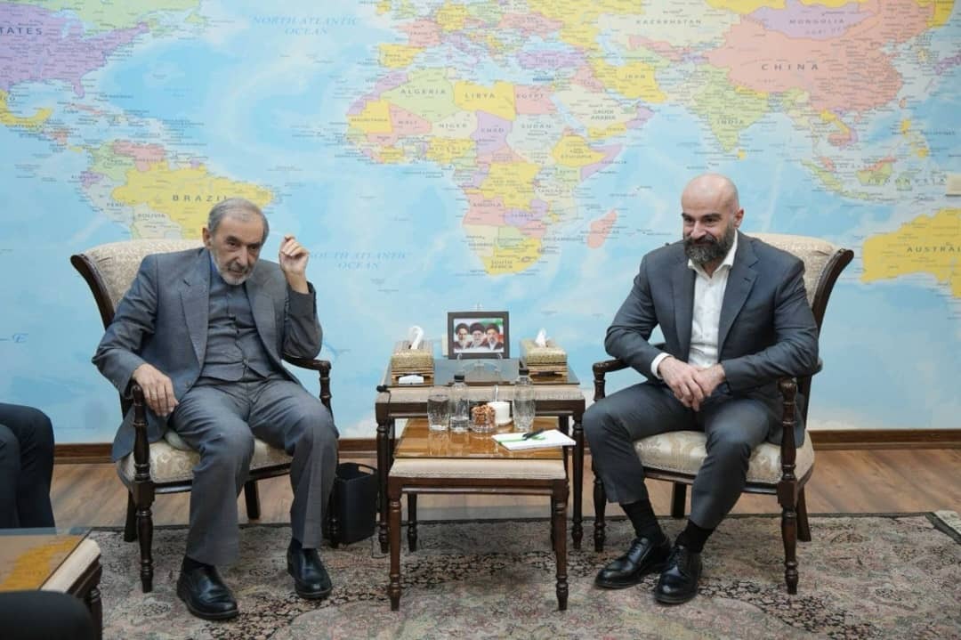 Meeting between Bafel Jalal Talabani, PUK President, and Ali Akbar Velayati, Senior Adviser to the Supreme Leader of the Islamic Republic of Iran for International Affairs.