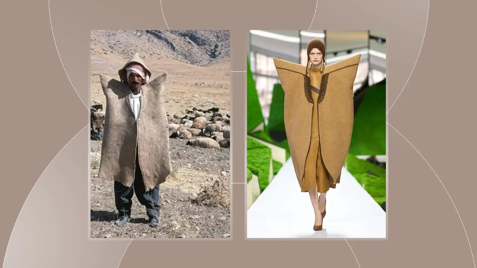 French luxury brand Louis Vuitton is accused of using the traditional Kurdish Faranji design without acknowledging it