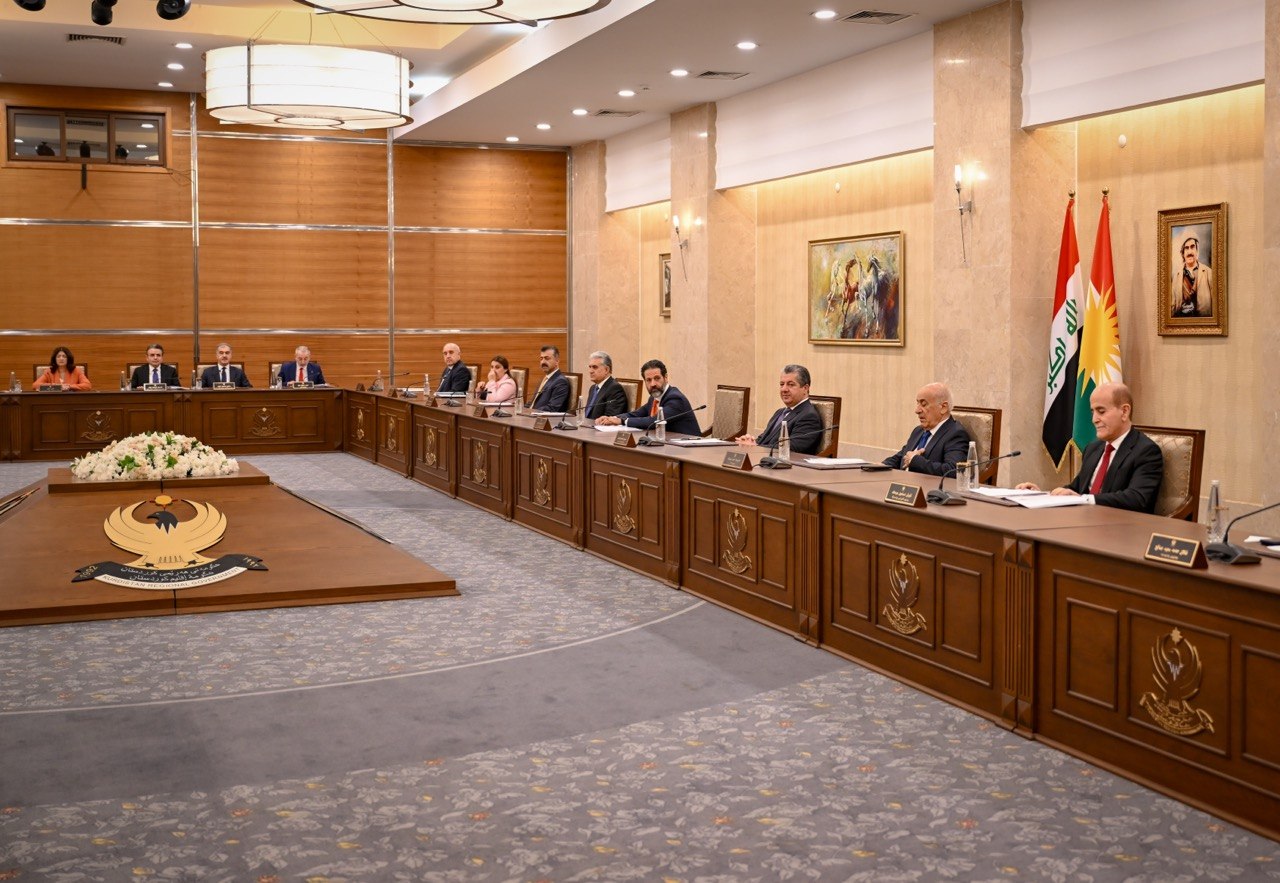 The Caretaker Kurdistan Regional Government Council of Ministers held its meeting