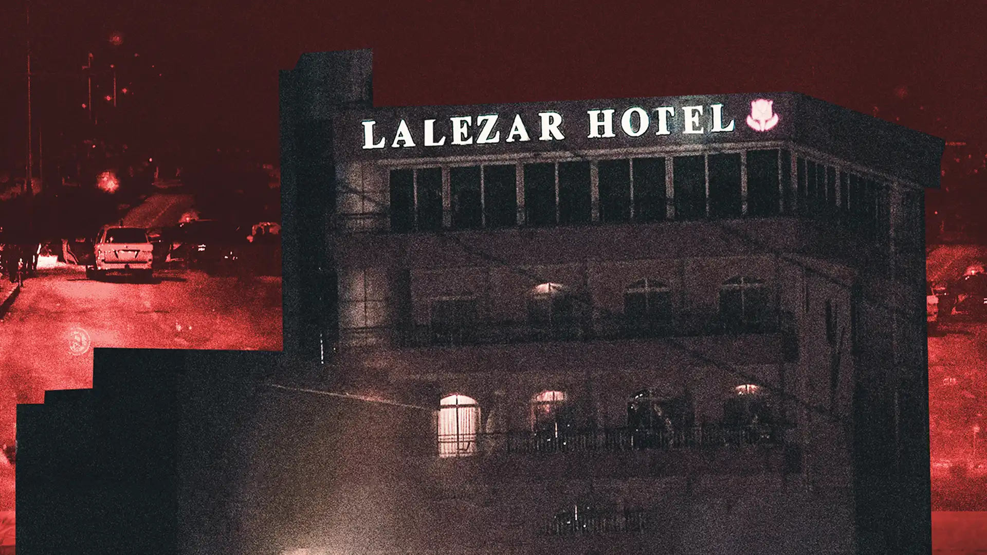 A view of the Lalezar Hotel in Slemani
