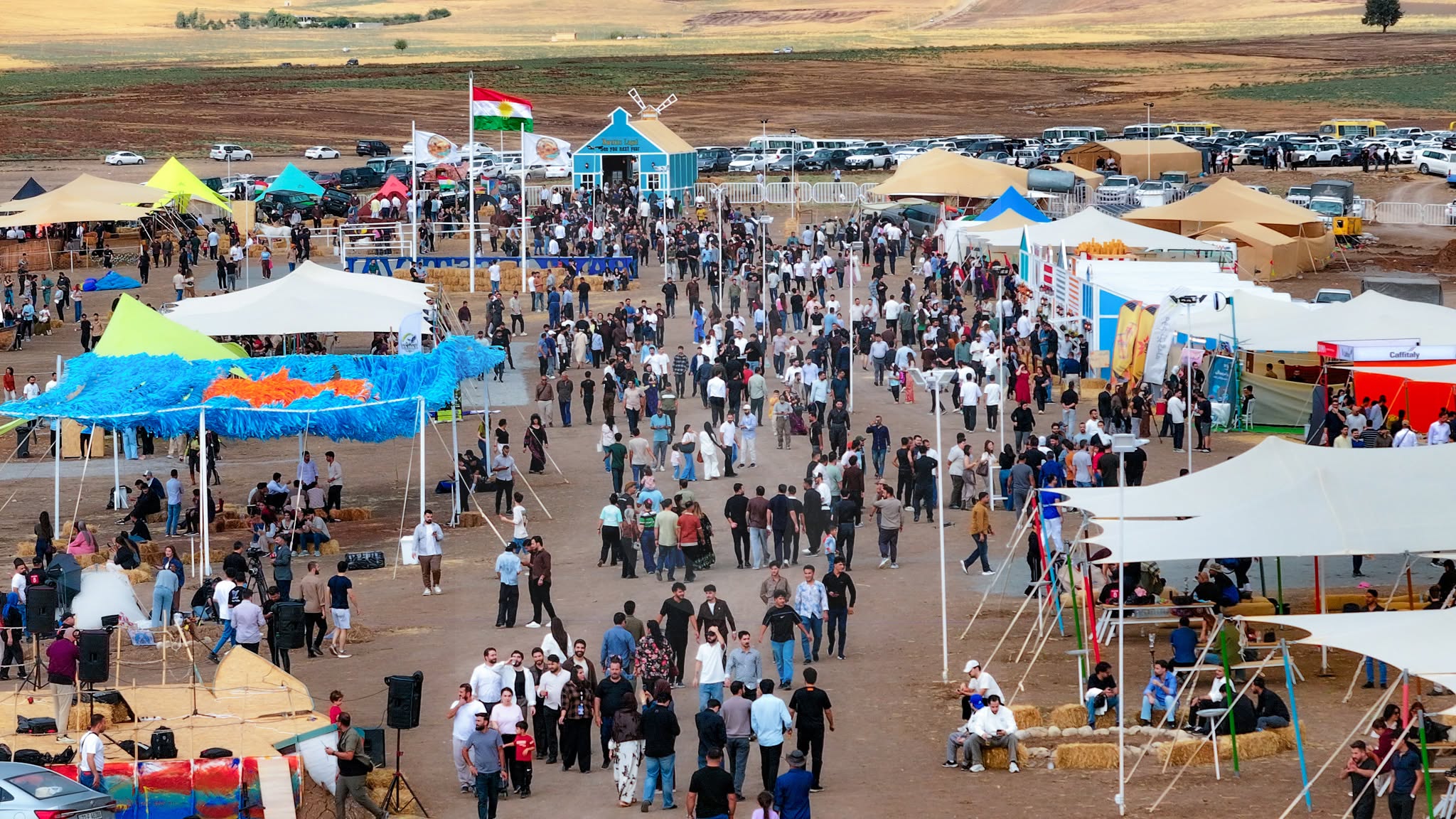 The Payz (Autumn) Festival at Ranya Gorge. Photo: Channel8 